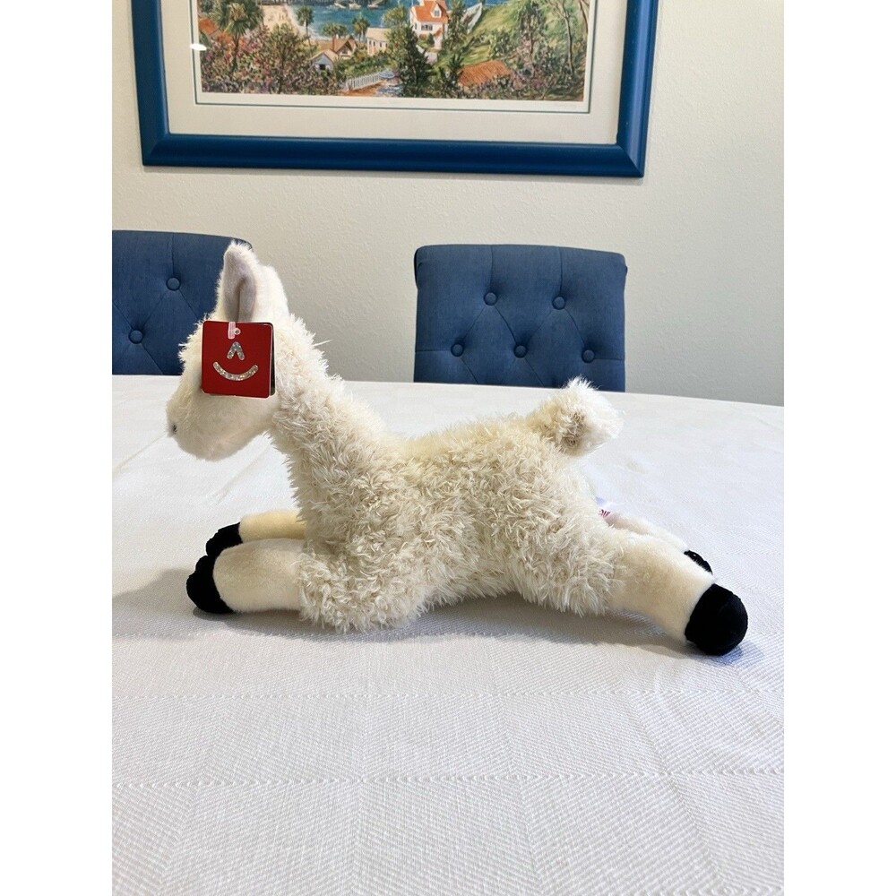 Aurora Llama Plush Flopsie Bean Stuffed Animal Realistic 2018 Soft Cute 12" NEW